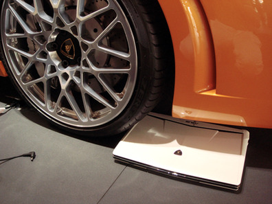 New laptops at the Asus Lamborghini Event Asus Lamborghini Event