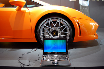New laptops at the Asus Lamborghini Event Asus Lamborghini Event