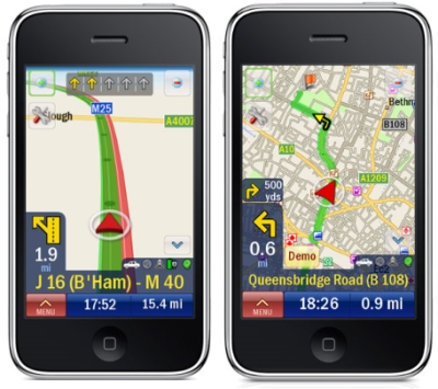 Tomtom Stand on Using The Iphone As A Sat Nav Iphone Sat Nav Apps   Copilot Vs Tomtom