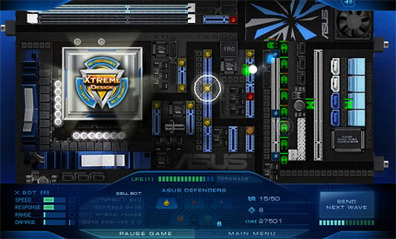 Asus Motherboard Mayhem Flash Game