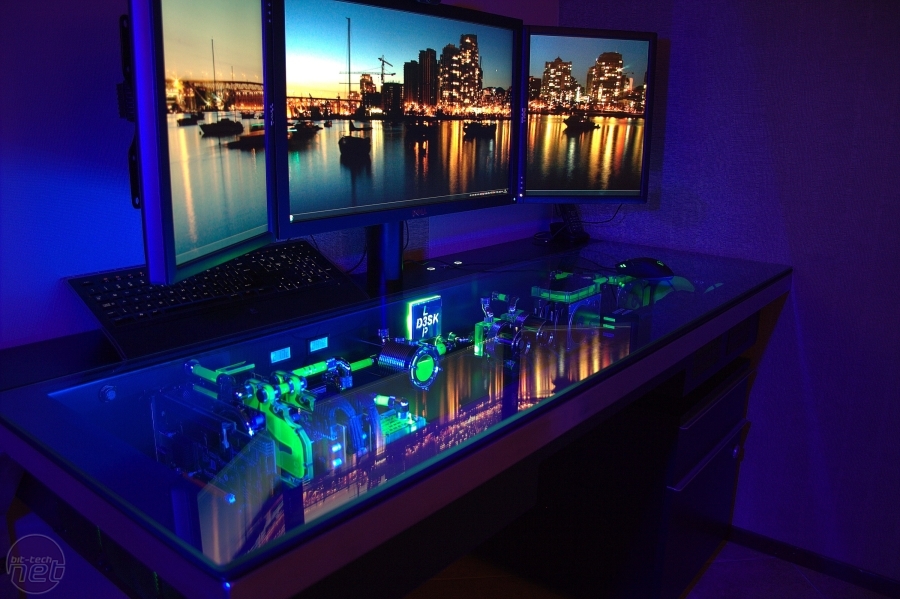 Water Cooled PC Desk