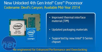 Intel's 2014 line-up: It's looking good for enthusiasts