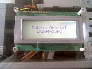 Matrix Orbital LK-204-25-PC LCD Intro / The Hardware