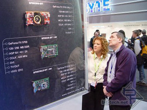 CeBIT 2004 Part 5 TV, DIY Case, Intel and Sparkle
