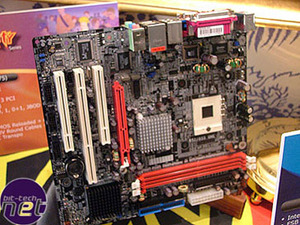 CES 2005 Corsair and DFI