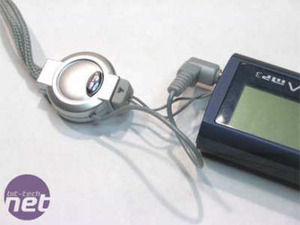 Ultra 8-in-1 MP3 Player The player in use