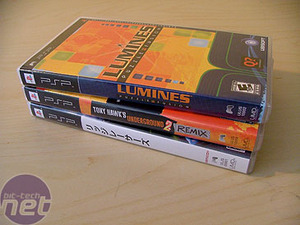 Sony PSP - a month later Games