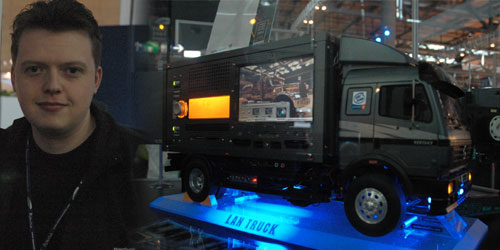 WCG 2005: European Case Modding Show LAN Truck by Ant