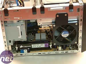 Shuttle SD31P Inside the chassis