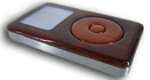 Real Wood iPod by ZapWizard