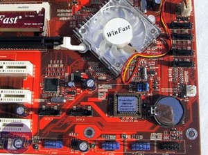 Foxconn WinFast NF4SK8AA-8EKRS The Board