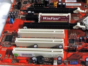 Foxconn WinFast NF4SK8AA-8EKRS The Board (cont'd) & BIOS
