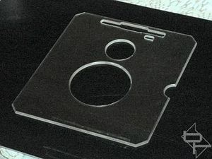 Macro Black Floppy Drive