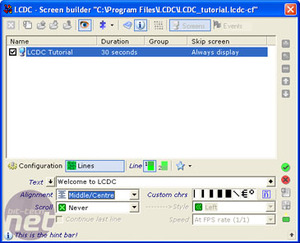 Matrix Orbital MX610 LCD display LCDC Tutorial