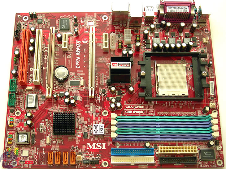 MSI RD480 Neo2 The Board