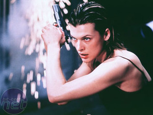 Project: Resident Evil T-Virus - what better reason for a pic of Milla Jovovich?