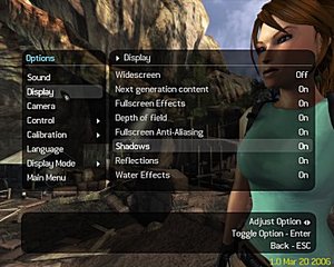 Tomb Raider: Legend High-End Performance