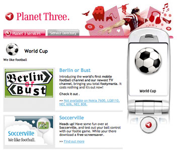World Cup tech-fever Mobile