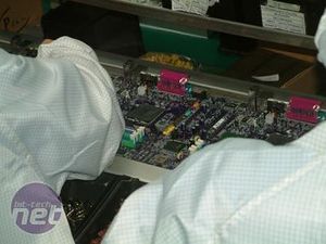 ECS Manufacturing in ShenZhen Mobo: Wave Soldering & Testing