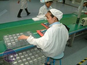 ECS Manufacturing in ShenZhen Mobo: Wave Soldering & Testing