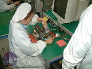 ECS Manufacturing in ShenZhen Mobo: Testing & Packing