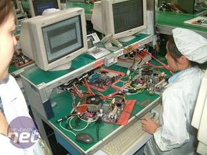 ECS Manufacturing in ShenZhen Mobo: Testing & Packing