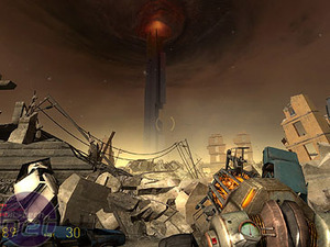 Liveblogging HL2: Episode One Crowbar baby!