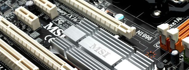 MSI K9N SLI Platinum Test Setup