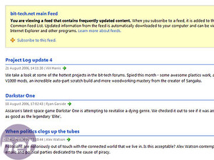 Internet Explorer 7 v Firefox 2.0 Extras - Internet Explorer 7