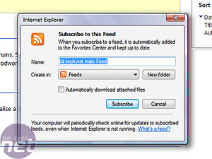 Internet Explorer 7 v Firefox 2.0 Extras - Internet Explorer 7