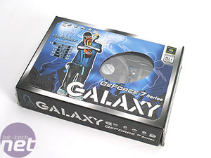 Galaxy GeForce 7300 GT with GDDR3 The card