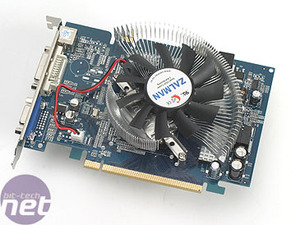 Galaxy GeForce 7300 GT with GDDR3 The card
