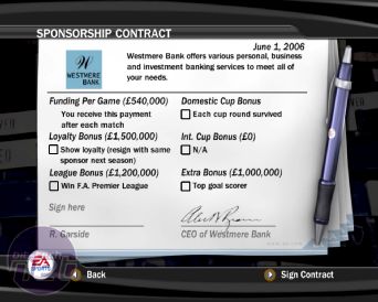 FIFA 07 Gameplay Continued