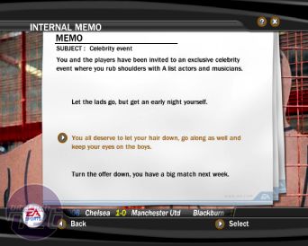 FIFA 07 Gameplay Continued
