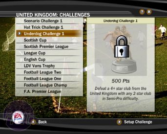 FIFA 07 Online Features