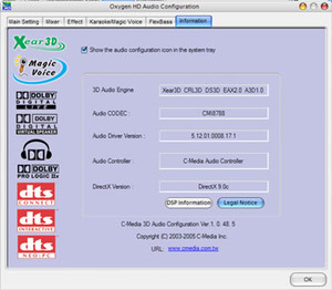 Sondigo Inferno 7.1 PCI Soundcard Software
