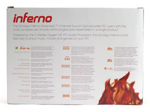 Sondigo Inferno 7.1 PCI Soundcard Sondigo Inferno 7.1