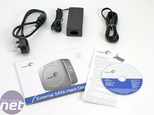 Seagate 500GB eSATA External HDD Bundle & Test Setup