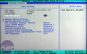 Asus Striker Extreme Rear I/O & BIOS