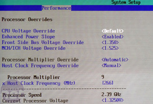 Intel Desktop Board D975XBX2 Rear I/O & BIOS