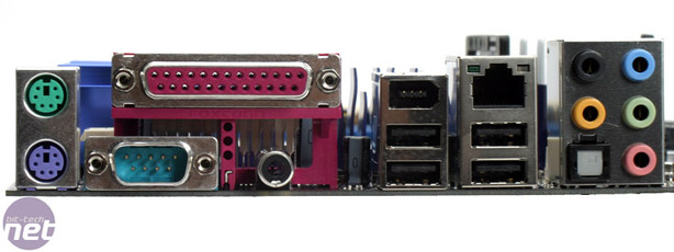 Intel Desktop Board D975XBX2 Rear I/O & BIOS