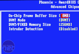 AOpen XC Cube EU965 Rear I/O & BIOS