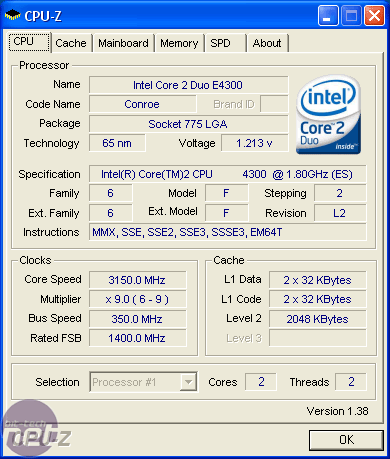 Intel Core 2 Duo E4300 Overclocking & Final Thoughts...