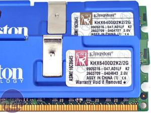 Kingston vs OCZ DDR2-800MHz Memory Kingston HyperX PC6400