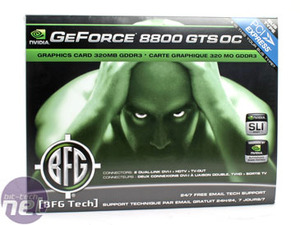NVIDIA GeForce 8800 GTS 320MB BFGTech GeForce 8800 GTS OC 320MB