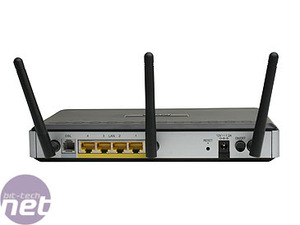 Wireless router group test D-Link DSL-2740b