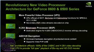 Nvidia GeForce 8600 GTS New PureVideo Engine