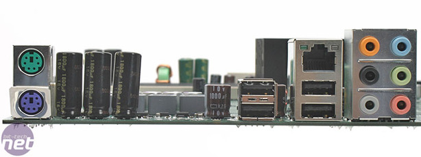 EVGA nForce 650i Ultra Rear I/O & BIOS