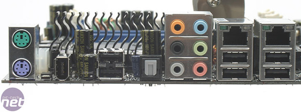 XFX nForce 680i SLI Rear I/O & BIOS