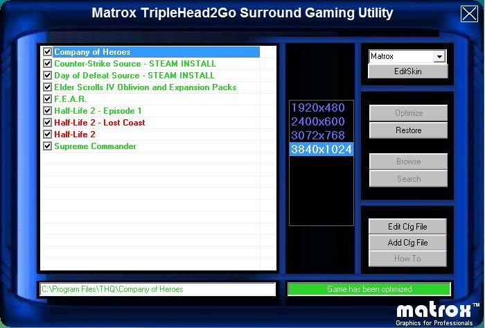 Matrox TripleHead2Go Digital Edition Getting Ready For Surround Gaming